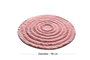 Mijölnir Alfombrilla de Baño Redonda Powder de 90 cm